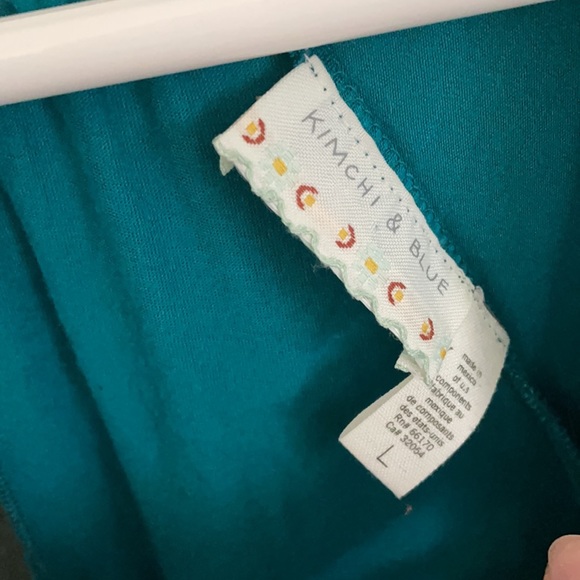 Teal blouse - Picture 3 of 4